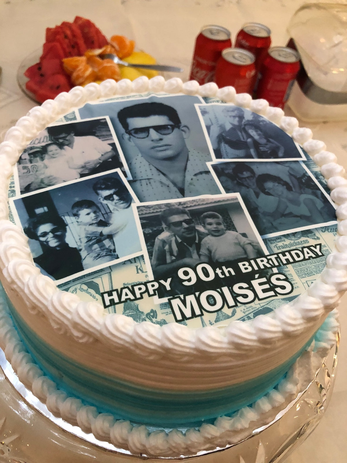 Photo Cake Redondo 9"